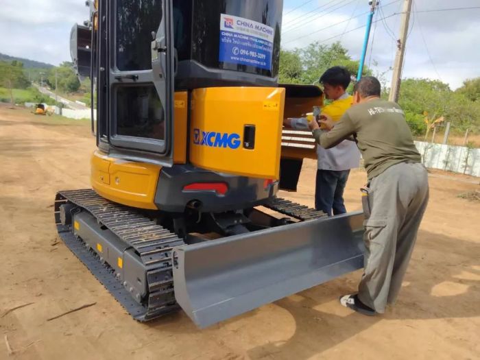 Used XCMG XE35U Mini Excavator — Inspection reference (model reference)