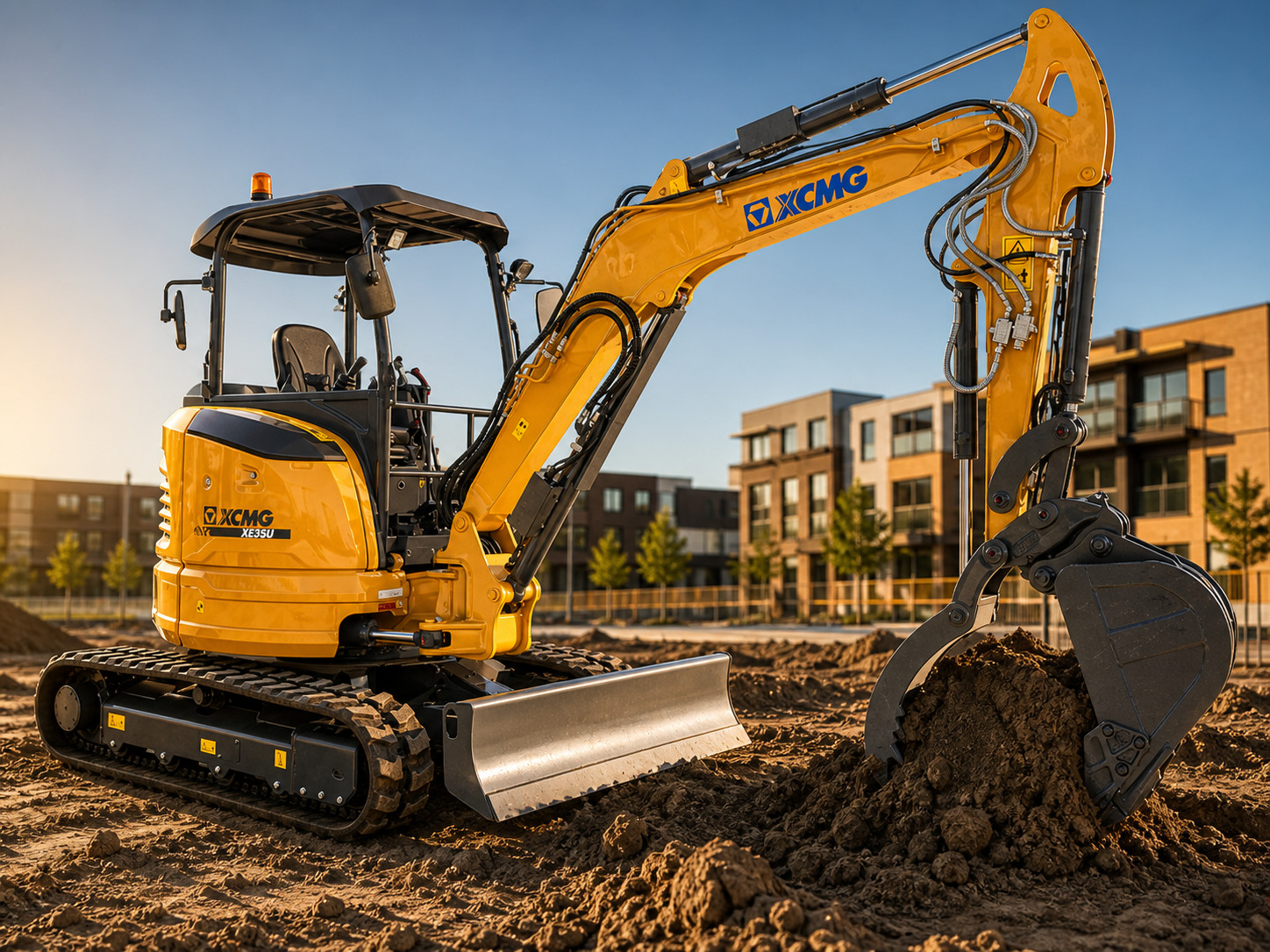 Used XCMG XE35U Mini Excavator — XE35U model reference (model reference)